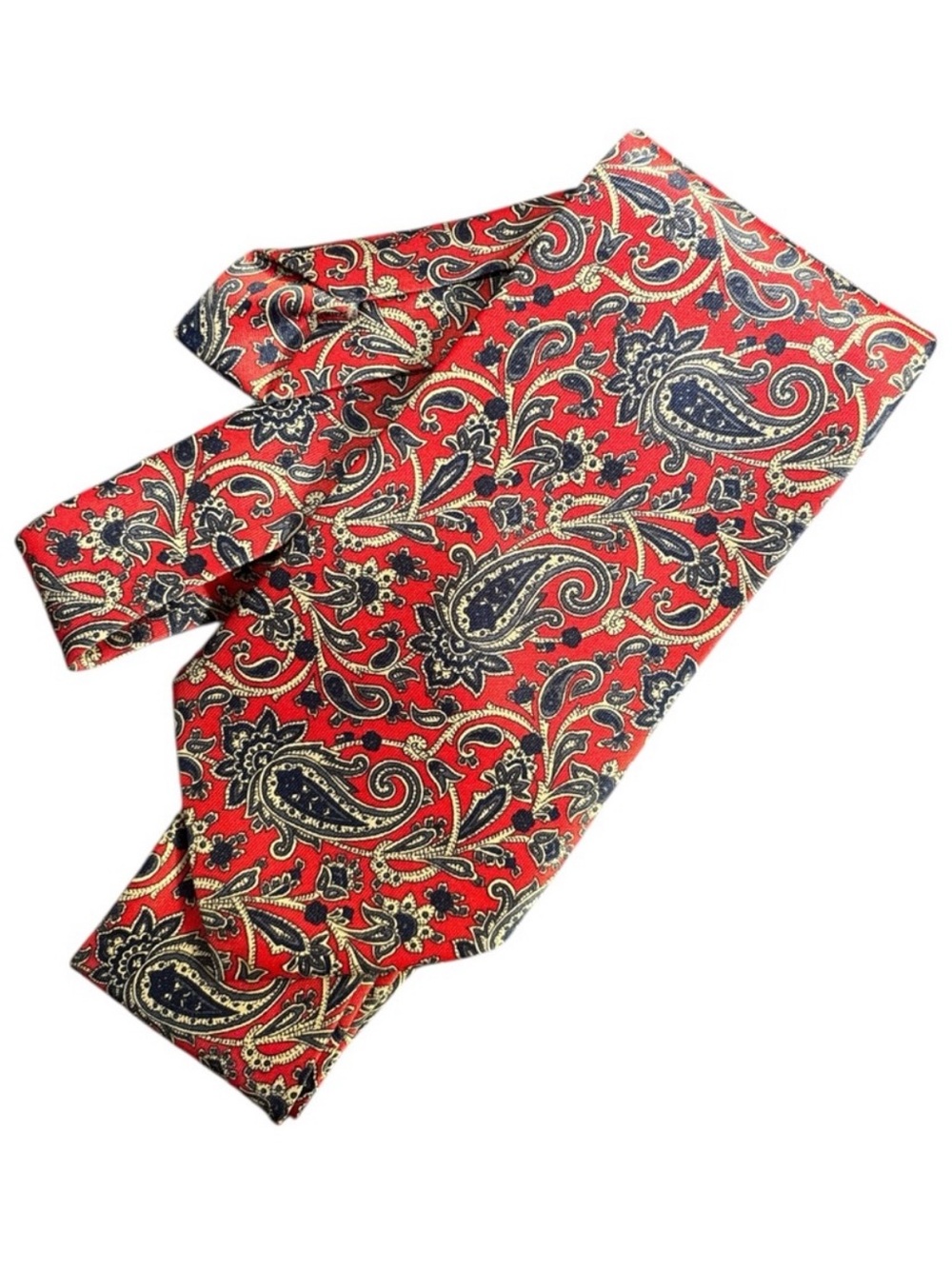 MERCEDES silk vintage tie